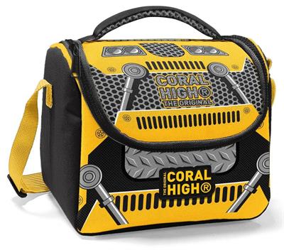 Coral High Erkek Çocuk İlkokul Beslenme Çantası, Siyah Sarı Robot, Isı Yalıtımlı 12785