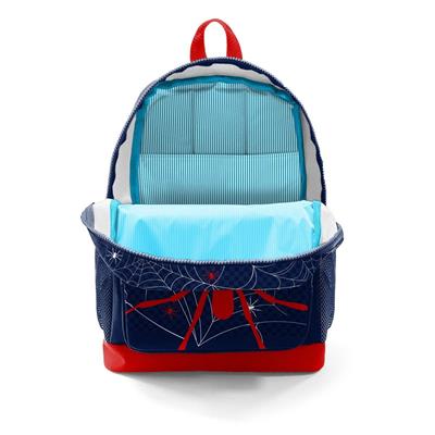 Coral High Erkek Çocuk İlkokul Okul Sırt Çantası ve Beslenme Çanta Seti - Lacivert Kırmızı Örümcek