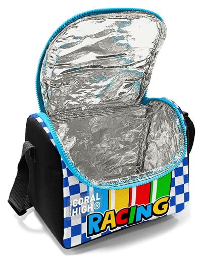 Coral High Erkek Çocuk Kırmızı Racing Araba Baskılı Isı Yalıtımlı Beslenme Çantası 37157