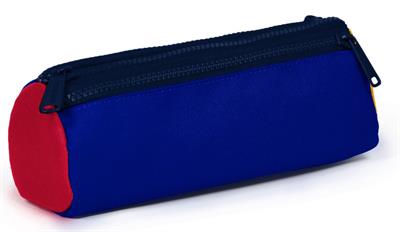 Coral High Erkek Çocuk Lacivert Çizgi Desenli Üç Gözlü Okul Kalem Çantası 31022
