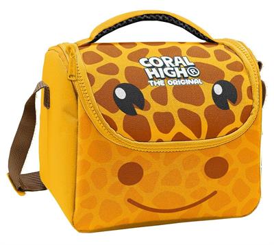 Coral High Erkek Çocuk Turuncu Zürafa Desenli Isı Yalıtımlı Beslenme Çantası 37162