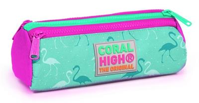 Coral High Flamingo Desenli 3lü Okul Çantası Seti - Kız Çocuk