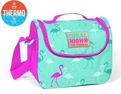Coral High Flamingo Desenli 3lü Okul Çantası Seti - Kız Çocuk