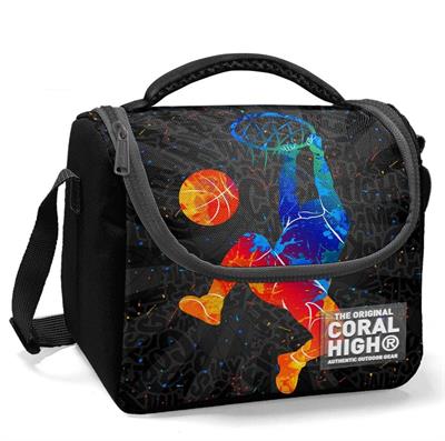 Coral High Gri Basketbol Isı Yalıtımlı Beslenme Çantası - Kız Çocuk