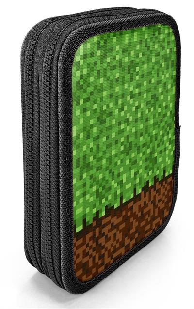 Coral High İki Katlı Düzenleyici Kalem Kutusu - Yeşil Kahverengi Craft, Erkek Çocuk, Yeşil Kahverengi Craft 11154