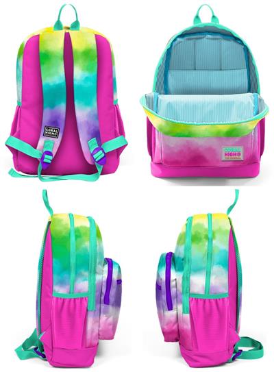 Coral High İlkokul Çantası Seti Renkli Boyama - Kız Çocuk