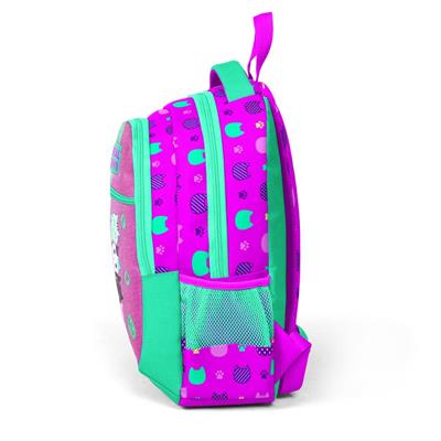 Coral High İlkokul Okul Sırt Çantası ve Beslenme Çantası Seti -Sevimli Kediler Kız Çocuk