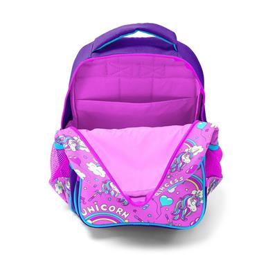 Coral High İlkokul Sırt Çantası ve Beslenme Çantası Seti - Kız Çocuk Unicorn Baskılı