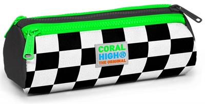 Coral High İlkokul Sırt Çantası ve Kalemlik Seti - Yeşil - Erkek Çocuk