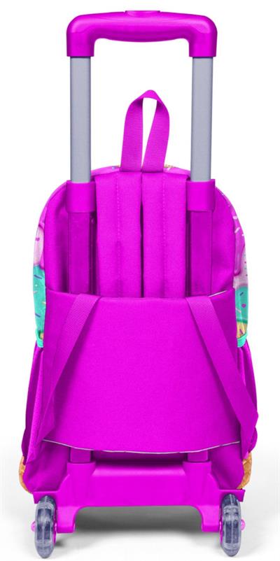 Coral High Işıklı Tekerlekli Dondurma Çekçek Okul ve Seyahat Çantası