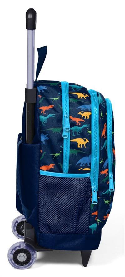 Coral High Işıklı Tekerlekli İlkokul Çantası - Dinazorlar- Erkek