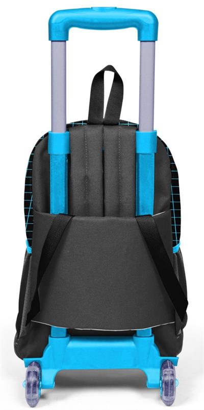 Coral High Işıklı Tekerlekli Oyun Konsolu Çekçek Okul ve Seyahat Çantası