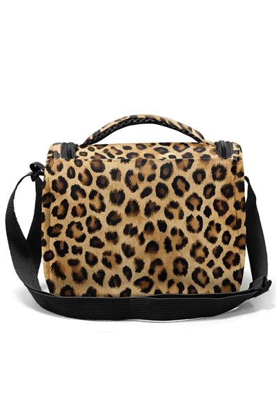 Coral High Kahverengi Leopar Desenli 3lü Okul Çanta Seti SET0123681 - Kız