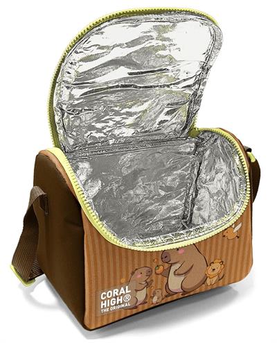Coral High Kapibara Baskılı Okul Beslenme Çantası (Isı Yalıtımlı)