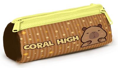 Coral High Kapibara İki Bölmeli Okul Kalem Çantası - 22099