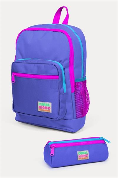 Coral High Kids 2li Okul Çanta Seti - Kız Çocuk Lavanta