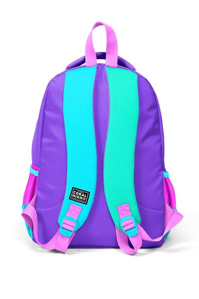 Coral High Kids Çok Renkli 3lü Okul Çanta Seti SET0114426 - Kız