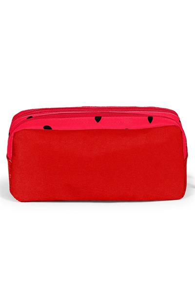 Coral High Kids Kırmızı Yeşil Karpuz Desenli 3lü Okul Çanta Seti SET0114428 - Erkek