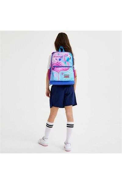 Coral High Kids Lavanta Pembe Flamingo Desenli 2li Okul Çanta Seti - Kız Çocuk