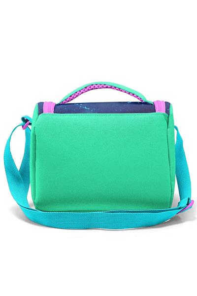 Coral High Kids Mavi Su Yeşili Denizatı Desenli 3lü Okul Çanta Seti SET0123772 - Kız