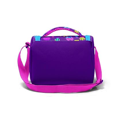 Coral High Kids Mor Pembe Kaktüs Desenli 3lü Okul Çanta Seti