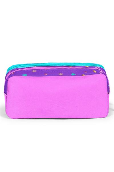 Coral High Kids Mor Pembe Unicorn Dondurma Desenli 3lü Okul Çanta Seti SET0114421 - Kız