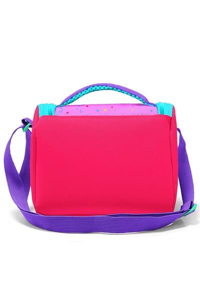 Coral High Kids Pembe Turkuaz K-Pop Desenli 3lü Okul Çanta Seti SET0114427 - Kız