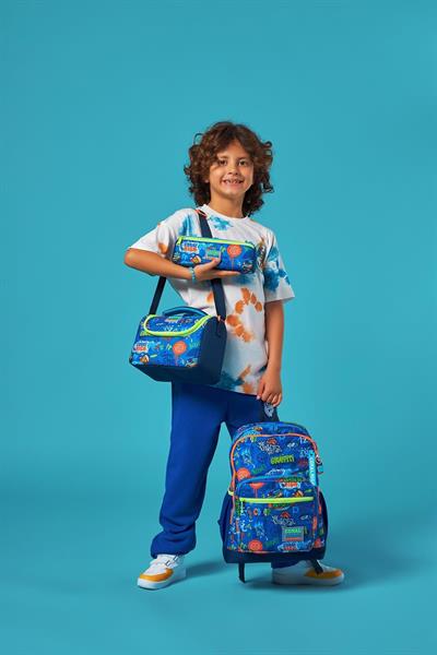 Coral High Kids Saks Grafiti Desenli 3lü Okul Çanta Seti SET0123767