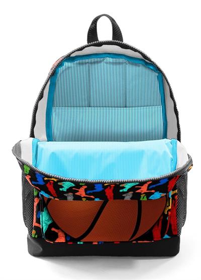 Coral High Kids Siyah Basketbol Desenli 3lü Okul Çanta Seti Erkek Çocuk