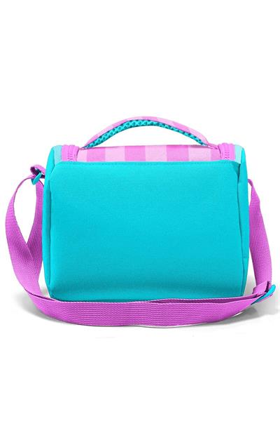 Coral High Kids Turkuaz Pembe Çizgili 3lü Okul Çanta Seti SET0123771 - Kız