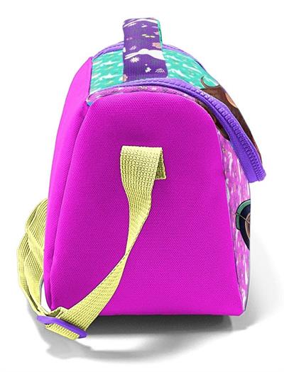 Coral High Kız Çocuk Beslenme Çantası - Thermo - Yeşil Pembe Bisikletli Kız 12791