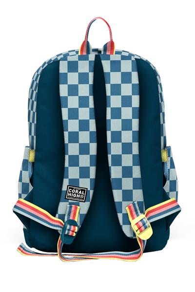 Coral High Kız Çocuk Sarı Pembe Yeşil Puantiyeli İlkokul Sırt Çantası (Dört Bölme) 33204