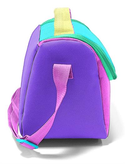 Coral High Kız Çocuk Termoslu Beslenme Çantası - Mor Yeşil Pembe Çok Renkli, Kız Çocuk 22776