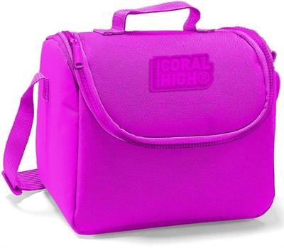 Coral High Koyu Pembe Okul ve Beslenme Çantası - Kız Çocuk  - USB Soketli