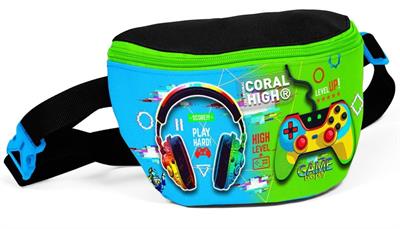 Coral High Kulaklık Game Desenli Erkek Çocuk Dörtlü Okul Çanta Seti - İlkokul ve Ortaokul İçin Uygun