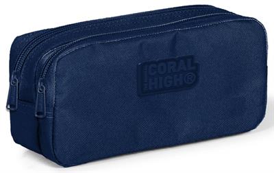 Coral High Lacivert İlkokul Çantası ve Kalemlik Seti