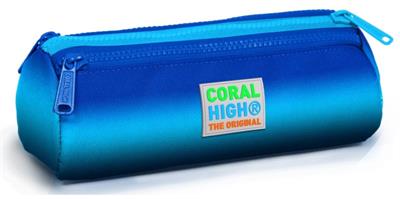 Coral High Lacivert Mavi Gradyan Üçlü Okul Çantası ve Bel Çantası Seti