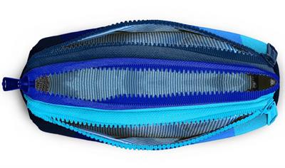 Coral High Lacivert Mavi Renk Geçişli Erkek Çocuk İlkokul ve Ortaokula Uygun Üç Gözlü Kalemlik 11195