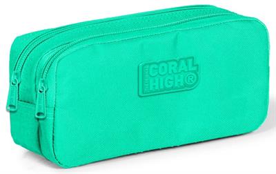 Coral High Lacivert Yeşil İlkokul Çanta Seti - Sırt Çantası+Beslenme+Kalemlik