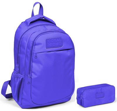 Coral High Lavanta Çanta Ve Kalemlik Seti - Kız Çocuk