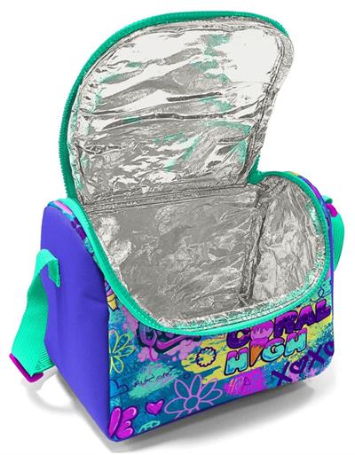 Coral High Lavanta Grafiti Kız Çocuk Üçlü İlkokul Okul Çanta Seti