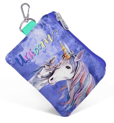 Coral High Lavanta Unicorn Kız Çocuk Bozuk Para Çantası