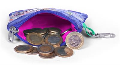 Coral High Lavanta Unicorn Kız Çocuk Bozuk Para Çantası