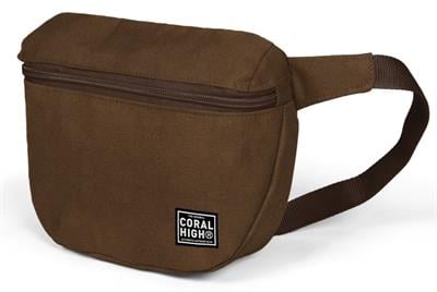 Coral High Lüks Suni Deri Bel Çantası