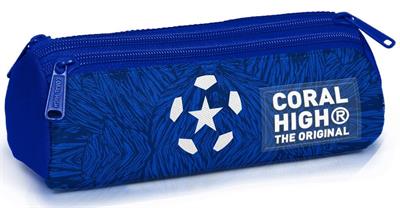 Coral High Mavi Beyaz Erkek Çocuk Üç Gözlü Kalemlik 11197