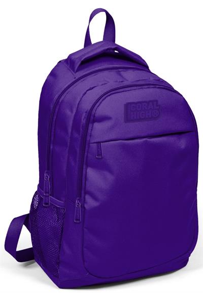 Coral High Mor İlkokul Çanta Seti - Sırt Çantası+Beslenme+Kalemlik