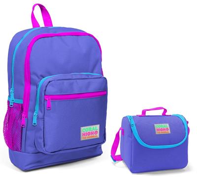 Coral High Mor İlkokul Çantası ve Beslenme Seti -  Kız Çocuk