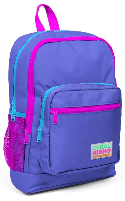 Coral High Mor Kız 3lü İlkokul Çanta Seti
