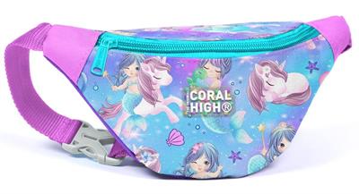 Coral High Mor Pembe Unicorn Desenli Kız Çocuk Beşli Okul Çanta Seti - İlkokul ve Ortaokul İçin Uygun
