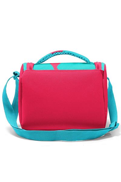 Coral High Neon Mercan Turkuaz Desenli 3lü Okul Çanta Seti SET0123685 - Kız